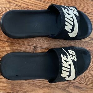 Nike Black Sandals Sporty Comfort Men’s 13